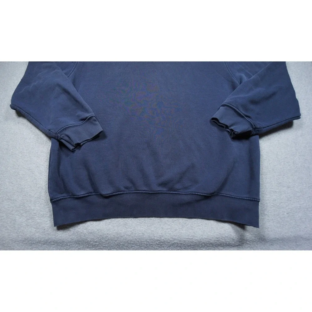 Vintage Nike Sweatshirt Mens Large Blue Crewneck Pullover Y2K Sweater Swoosh